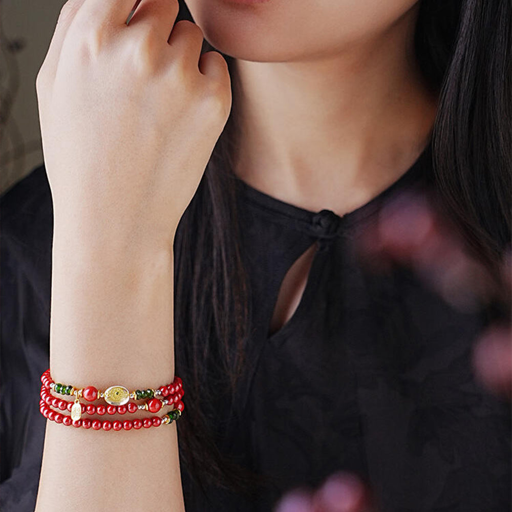 Aurora's Ember Necklace|凤来仪