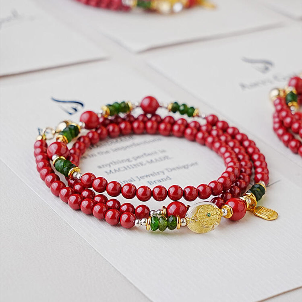Aurora's Ember Necklace|凤来仪