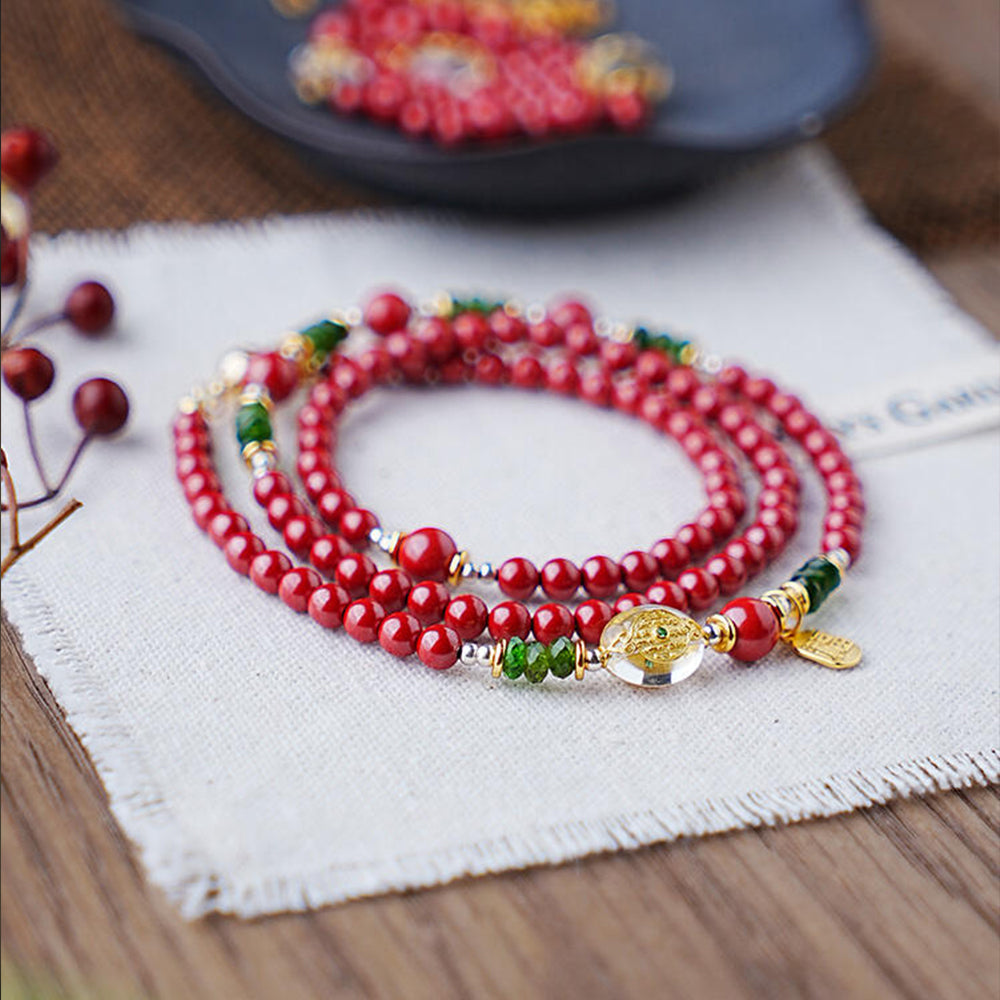 Aurora's Ember Necklace|凤来仪