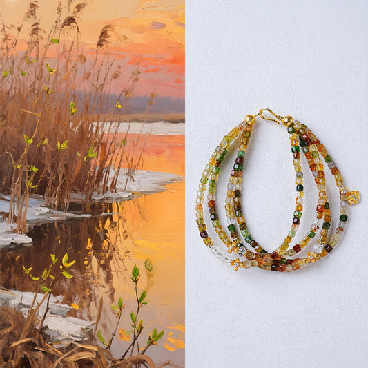 Spring's Unwritten Verse Bracelets|春未满